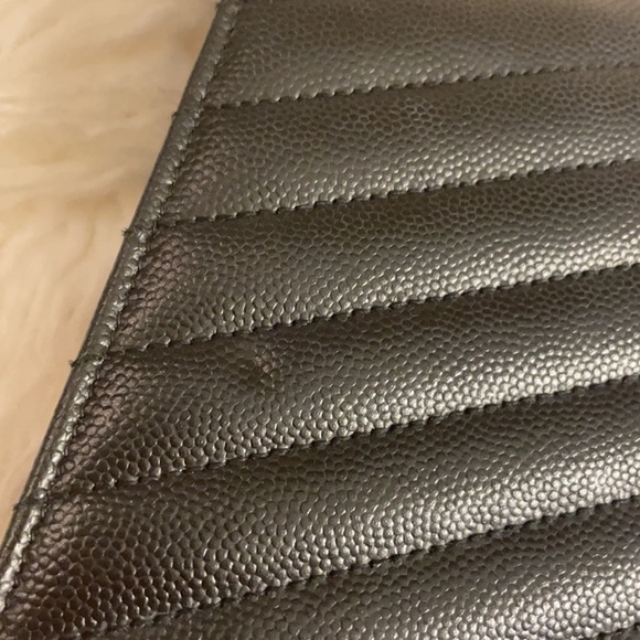 YSL Matelasse Flap Pouch Wristlet/Clutch - Picture 12 of 14